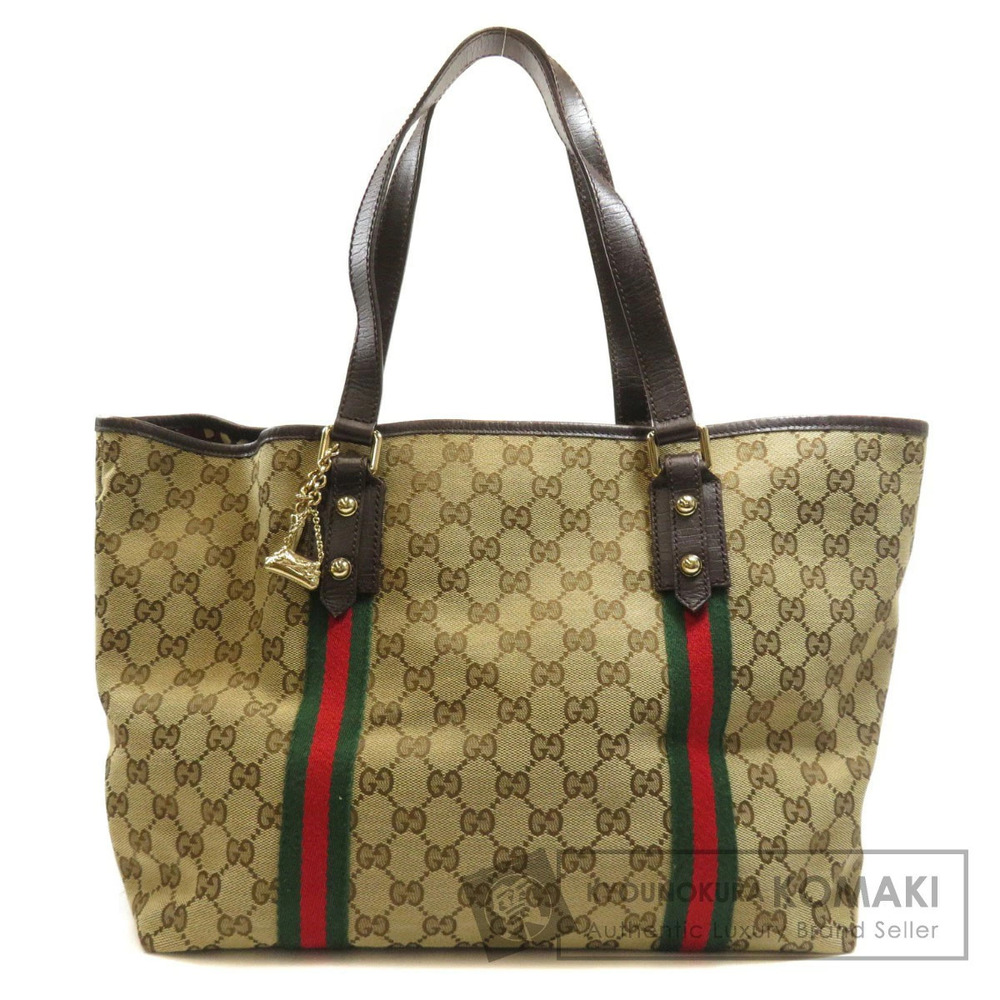 Gucci Sherry GG Tote Bag Canvas